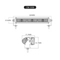 Barras de luz LED LED de automóvil de una sola fila de 11 pulgadas 30 W SUV LED Trabajo de conducción Barra de luz para Off Road